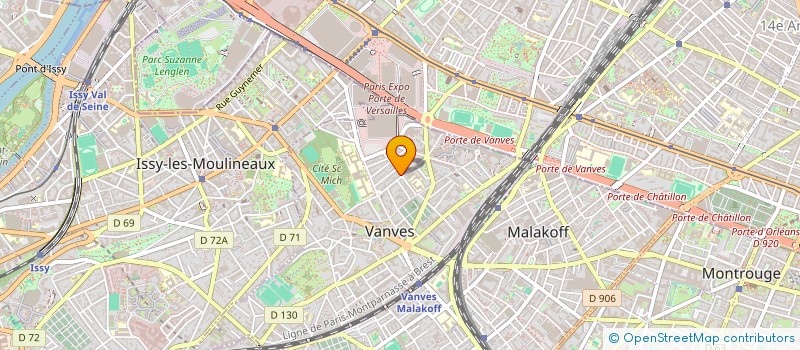 localisation de l'entreprise BMT FORMATION CONSEIL EDUCATION  VANVES