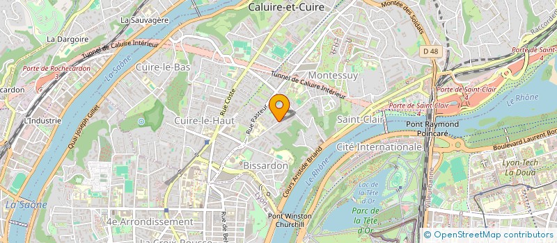 localisation de l'entreprise BMT RT à CALUIRE-ET-CUIRE