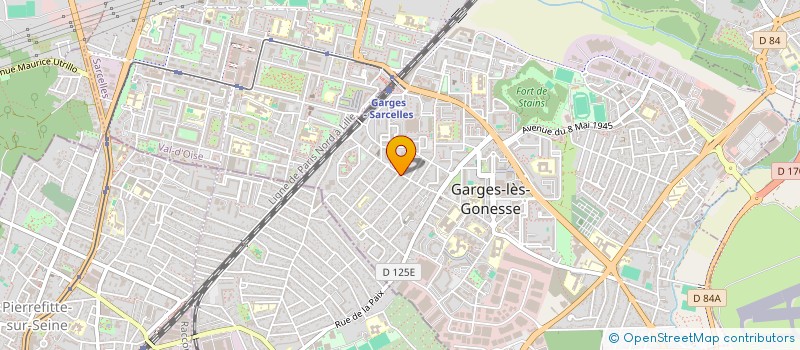 localisation de l'entreprise BMT TP  GARGES-LES-GONESSE