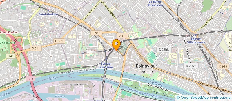 localisation de l'entreprise BMTECH à EPINAY-SUR-SEINE