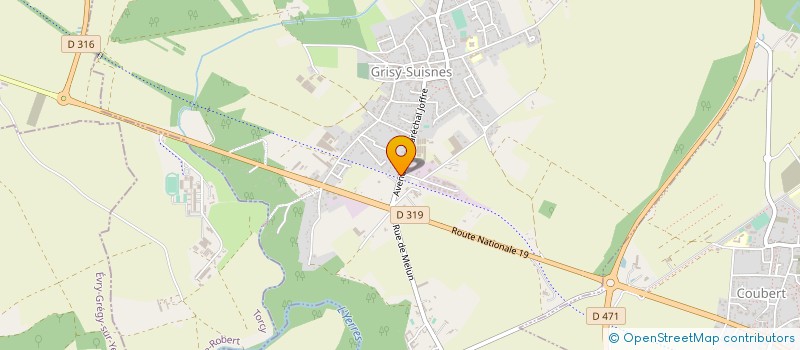 localisation de l'entreprise BMTG LOCATION à GRISY-SUISNES