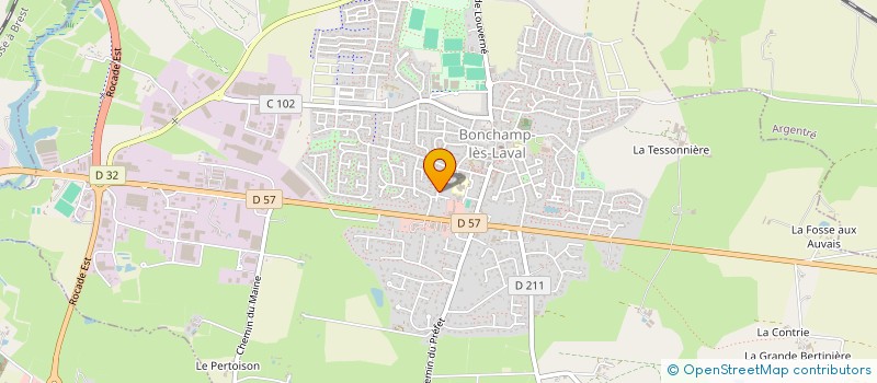 localisation de l'entreprise BMTP  SOULGE-SUR-OUETTE