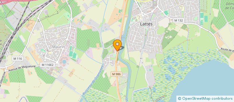 localisation de l'entreprise BMTP à LATTES