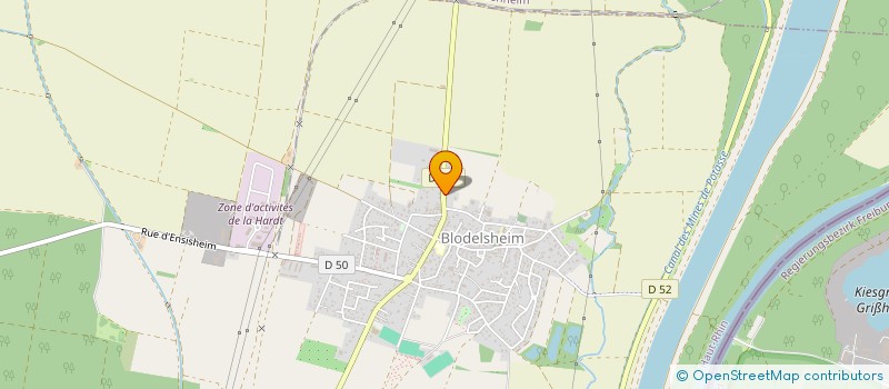 localisation de l'entreprise BMTP à BLODELSHEIM