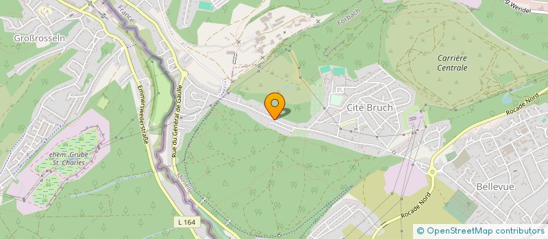 localisation de l'entreprise BMTS  FORBACH