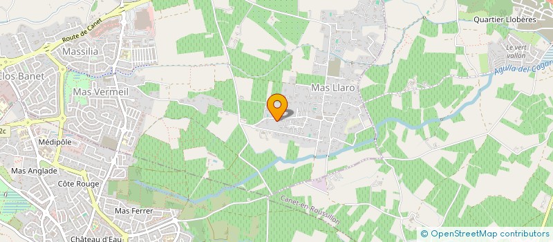 localisation de l'entreprise BMTV PATRIMOINE  PERPIGNAN