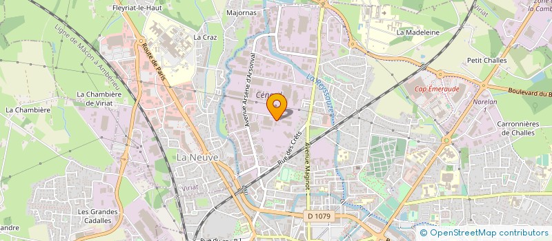 localisation de l'entreprise BMU GROUPE AUTO à BOURG-EN-BRESSE