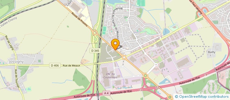 localisation de l'entreprise BMV à SERRIS