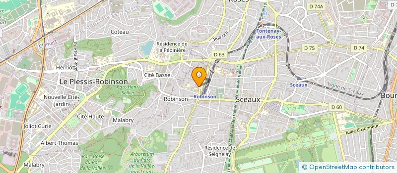 localisation de l'entreprise BMV CONSEIL  CHATENAY-MALABRY