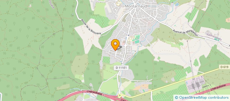 localisation de l'entreprise BMWAY  MONTARNAUD