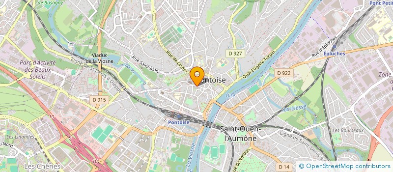 localisation de l'entreprise BMWS  PONTOISE