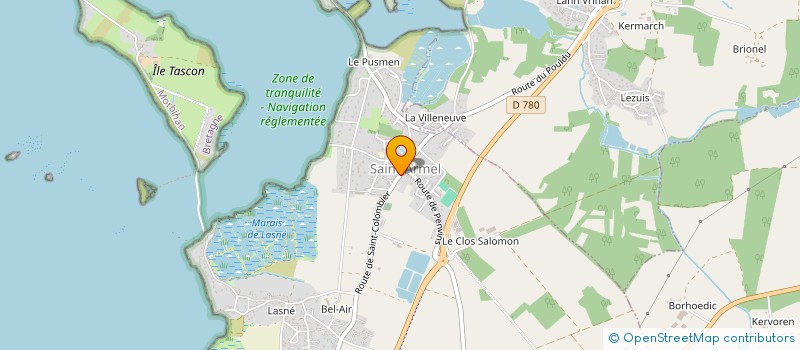 localisation de l'entreprise BMX AVENIR DE THEIX à THEIX-NOYALO
