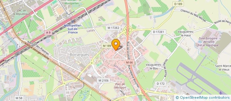 localisation de l'entreprise BMX AVENUE  MAUGUIO