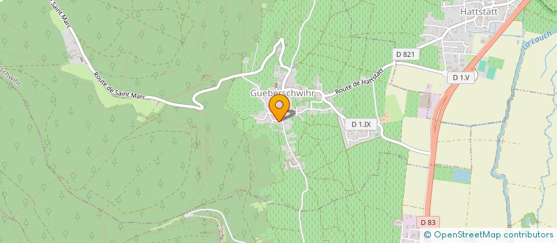 localisation de l'entreprise BMX CERNAY  GUEBERSCHWIHR