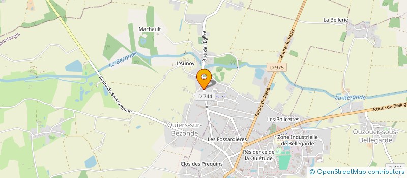 localisation de l'entreprise BMX CLUB CYCLISTE QUIERS-SUR-BEZONDE à QUIERS-SUR-BEZONDE