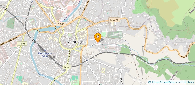 localisation de l'entreprise BMX FOR MAX  MONTLUCON