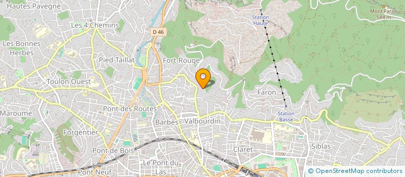 localisation de l'entreprise BMX GHOSTRIDERS  TOULON