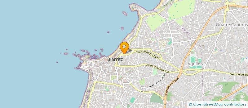 localisation de l'entreprise BMX GRUP  BIARRITZ