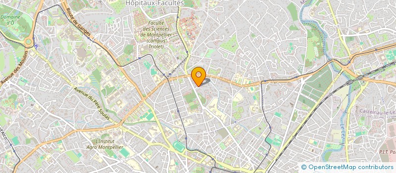 localisation de l'entreprise BMX IMPACT  MONTPELLIER