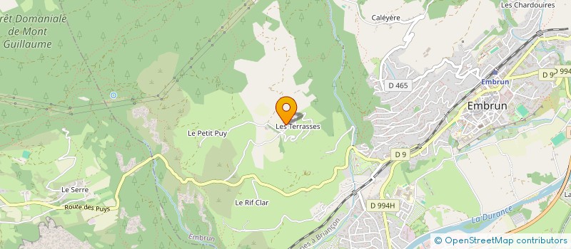 localisation de l'entreprise BMY PATRIMOINE  EMBRUN