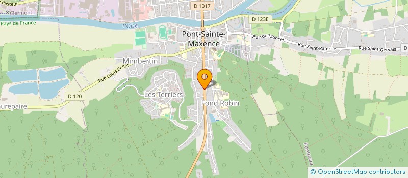 localisation de l'entreprise BMZ  PONT-SAINTE-MAXENCE