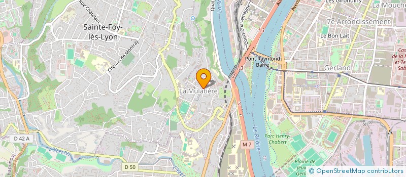 localisation de l'entreprise BMZ DRIVERS  LA MULATIERE