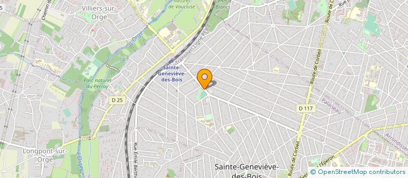 localisation de l'entreprise BN ALIMENTATION à SAINTE-GENEVIEVE-DES-BOIS