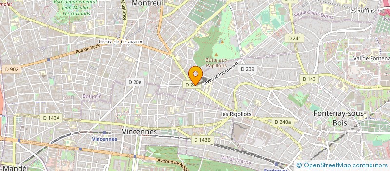 localisation de l'entreprise BN ALIMENTATION à FONTENAY-SOUS-BOIS