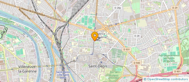 localisation de l'entreprise BN BAT  SAINT-DENIS