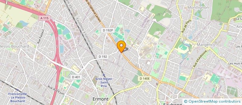 localisation de l'entreprise BN CONNECT à EAUBONNE