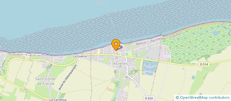 localisation de l'entreprise BN CONSEILS  ASNELLES