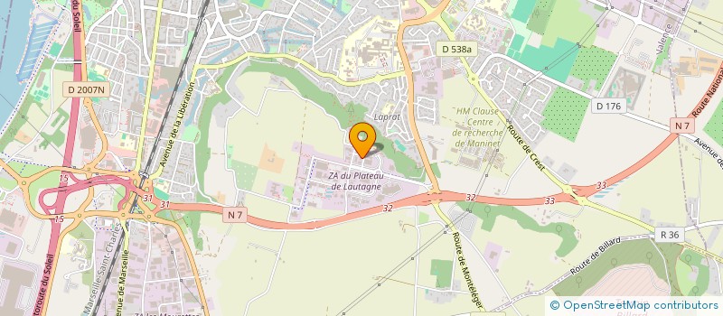 localisation de l'entreprise BN CORPORATION  VALENCE