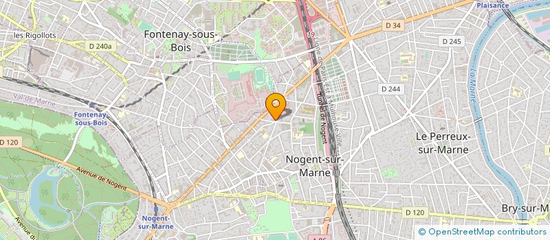 localisation de l'entreprise BN DIFFUSION à NOGENT-SUR-MARNE