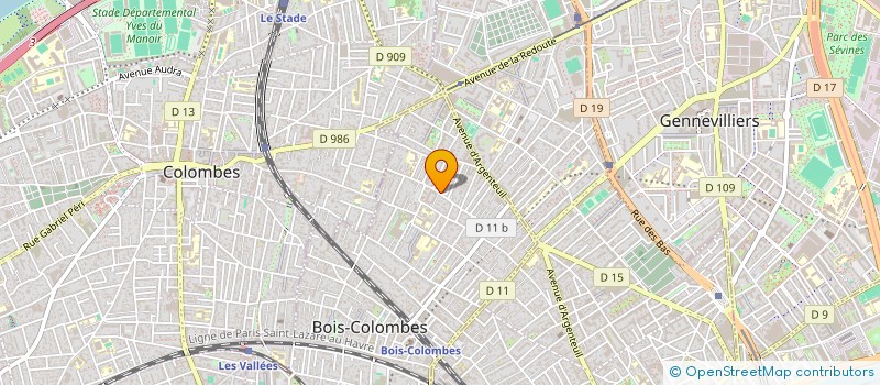 localisation de l'entreprise BN DRIVE à BOIS COLOMBES