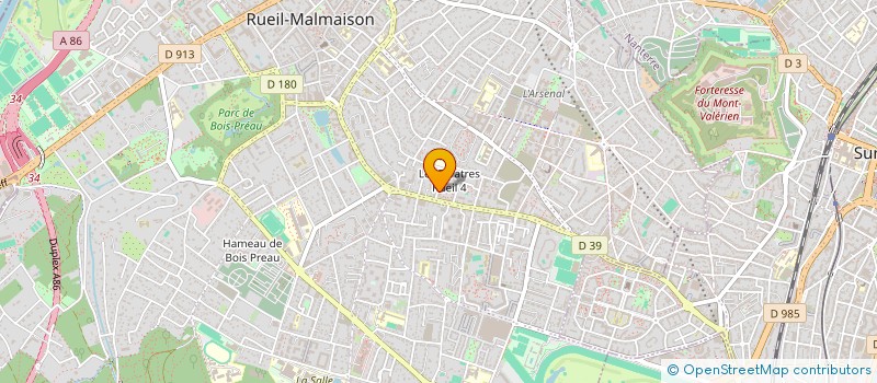 localisation de l'entreprise BN-ECOM à RUEIL-MALMAISON