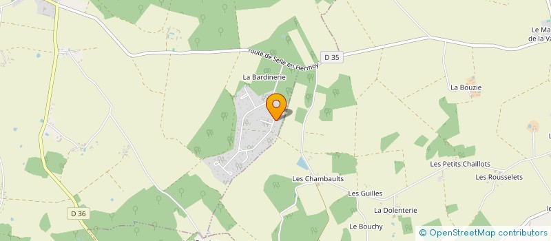 localisation de l'entreprise BN IMMO à LA SELLE-EN-HERMOY