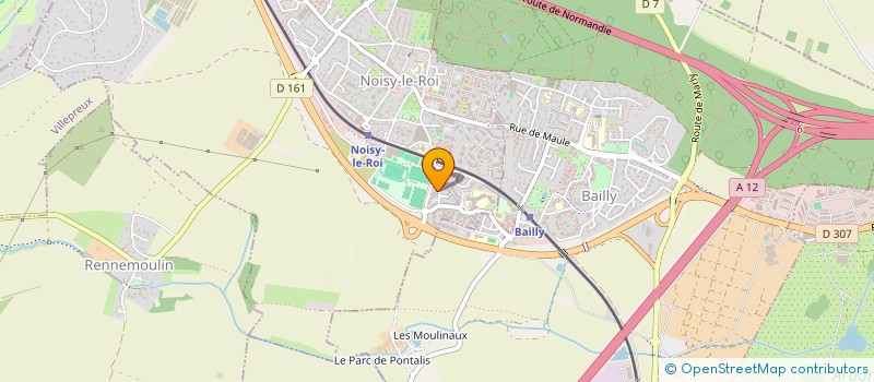 localisation de l'entreprise BN NEGOCE à NOISY-LE-ROI