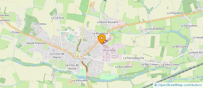 localisation de l'entreprise BN SERRES à LOIREAUXENCE