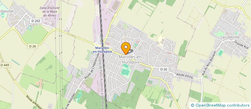 localisation de l'entreprise BN SERVICES  MAROLLES-EN-HUREPOIX