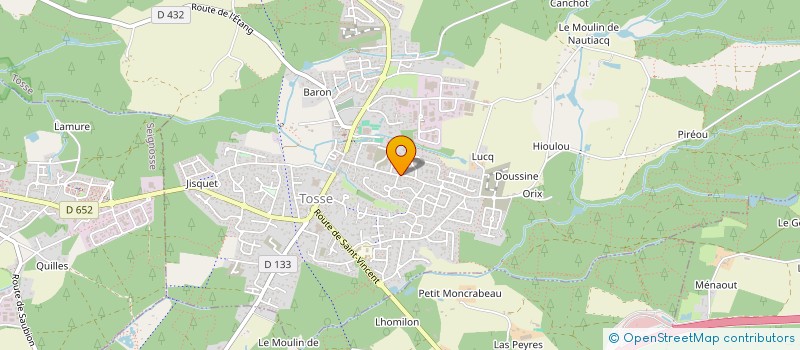 localisation de l'entreprise BN3  ARAGNOUET