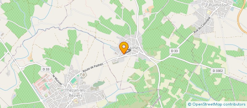 localisation de l'entreprise BN34 AGENCEMENT  PAILHES