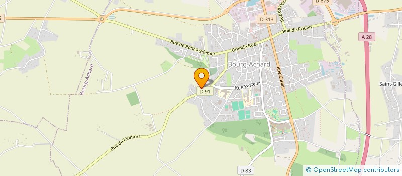 localisation de l'entreprise BN3A EPERNAY IMMOBILIER  BOURG-ACHARD