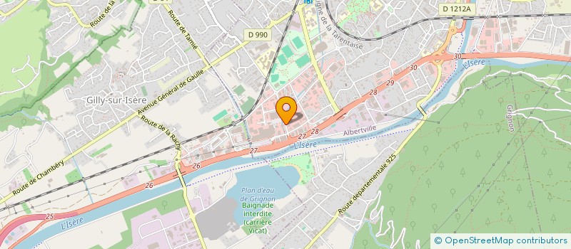 localisation de l'entreprise BNA  AITON