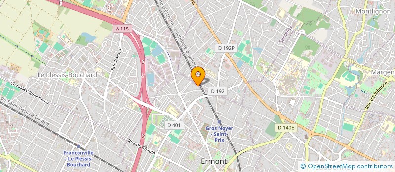 localisation de l'entreprise BNA CONSEIL  ERMONT