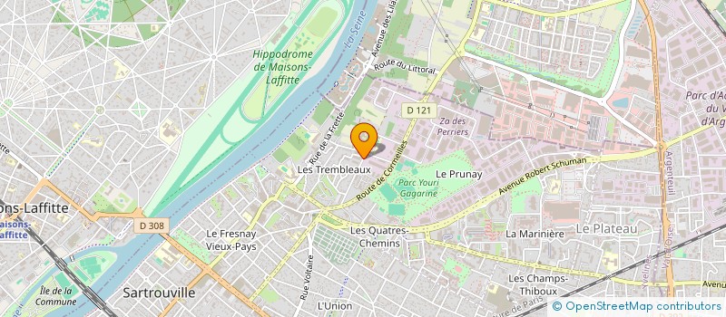 localisation de l'entreprise BNA SOLUTIONS CONSULTING  SARTROUVILLE