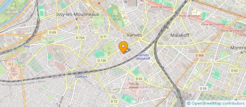 localisation de l'entreprise BNAA FINANCE à VANVES