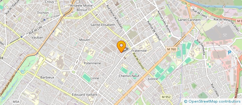 localisation de l'entreprise BNAL SHOP  ROUBAIX