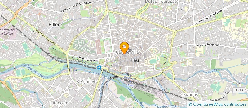 localisation de l'entreprise BNAMA à PAU