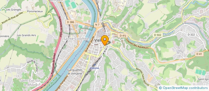 localisation de l'entreprise BNB à VIENNE