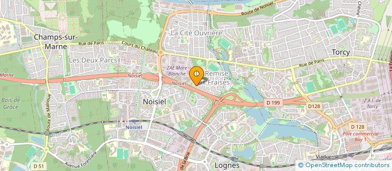 localisation de l'entreprise BNB  NOISIEL